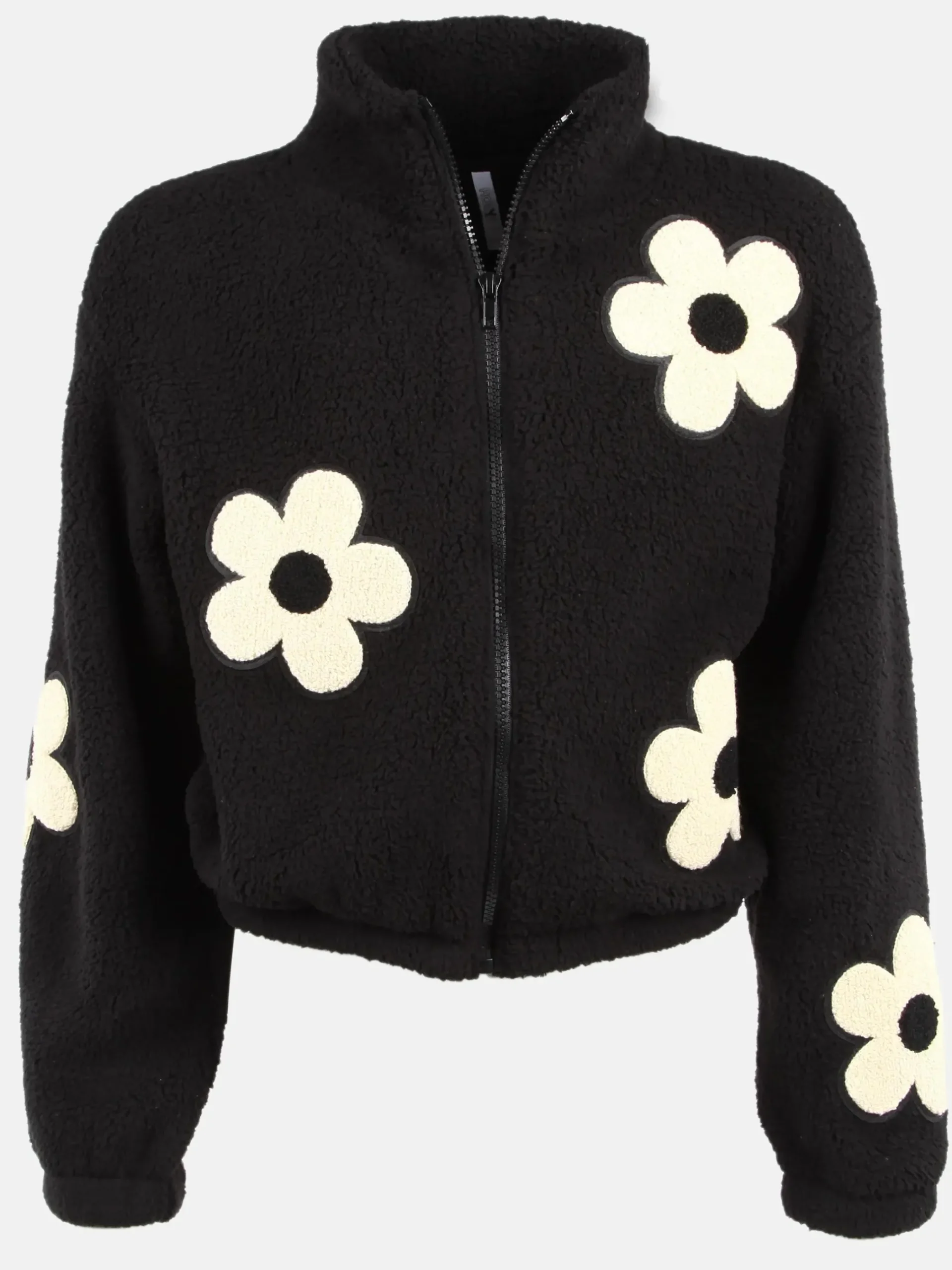 Kinder Hailys Teens Mädchen YA44SMINA T Teddyjacke mit Blumenapplikation