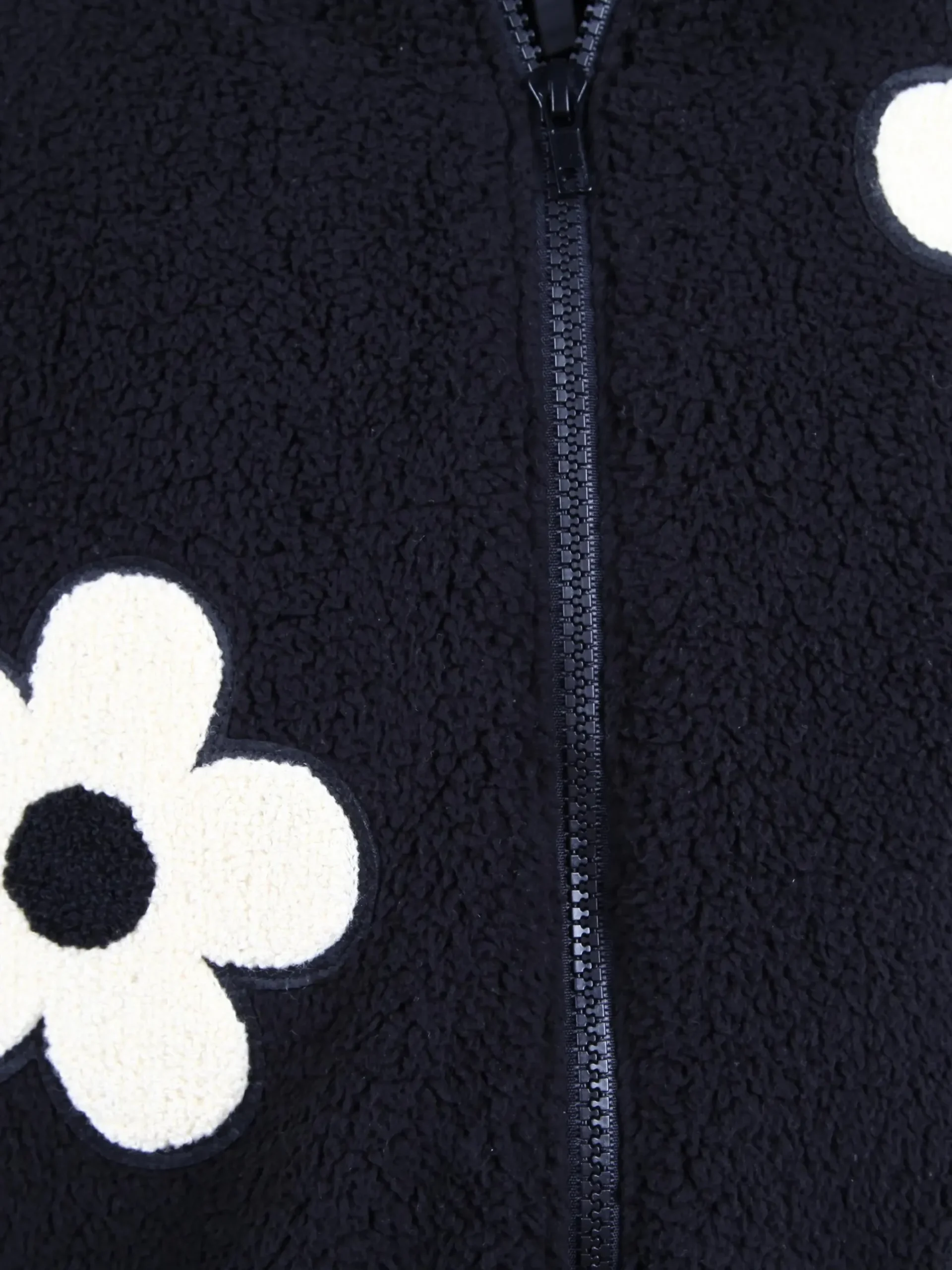 Kinder Hailys Teens Mädchen YA44SMINA T Teddyjacke mit Blumenapplikation