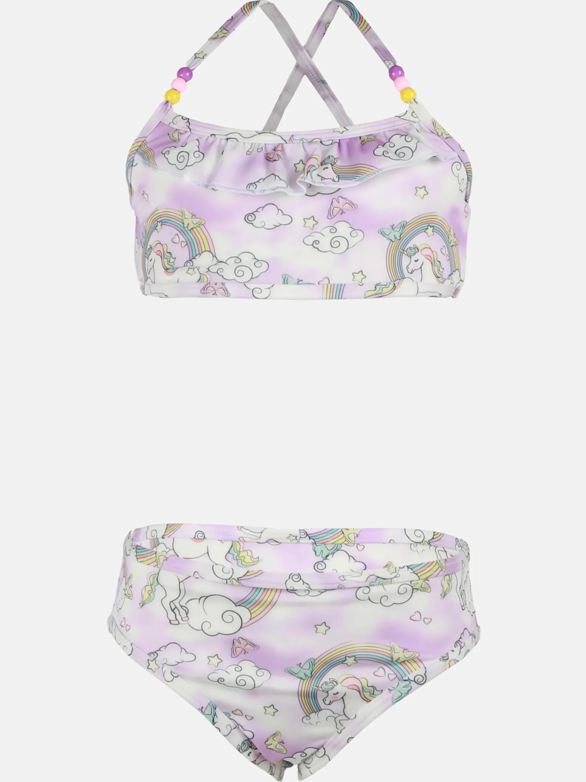 Kinder Grinario Sports Mädchen Bikini mit Einhörnern