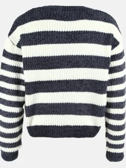 Kinder Stop + Go Mädchen Chenille Pullover mit Streifen