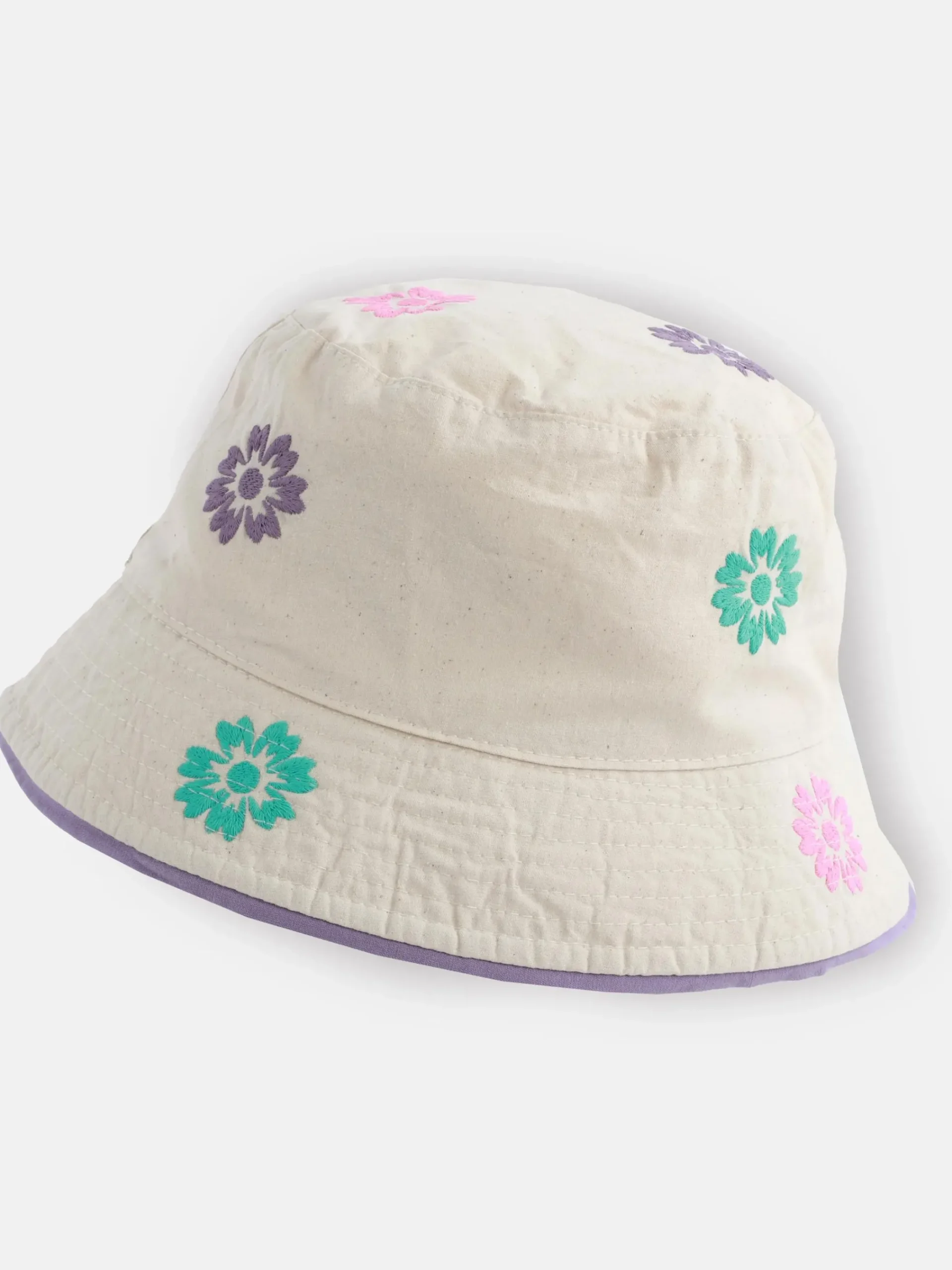 Kinder One Way Mädchen Fischerhut mit Blumen