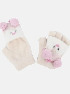 Kinder One Way Mädchen Handschuhe mit Stickerei