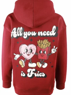 Kinder One Way Mädchen Hoodie mit Backprint