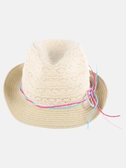 Kinder Stop + Go Mädchen Hut mit Baumwollspitze