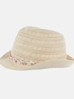 Kinder One Way Mädchen Hut mit Blumenband