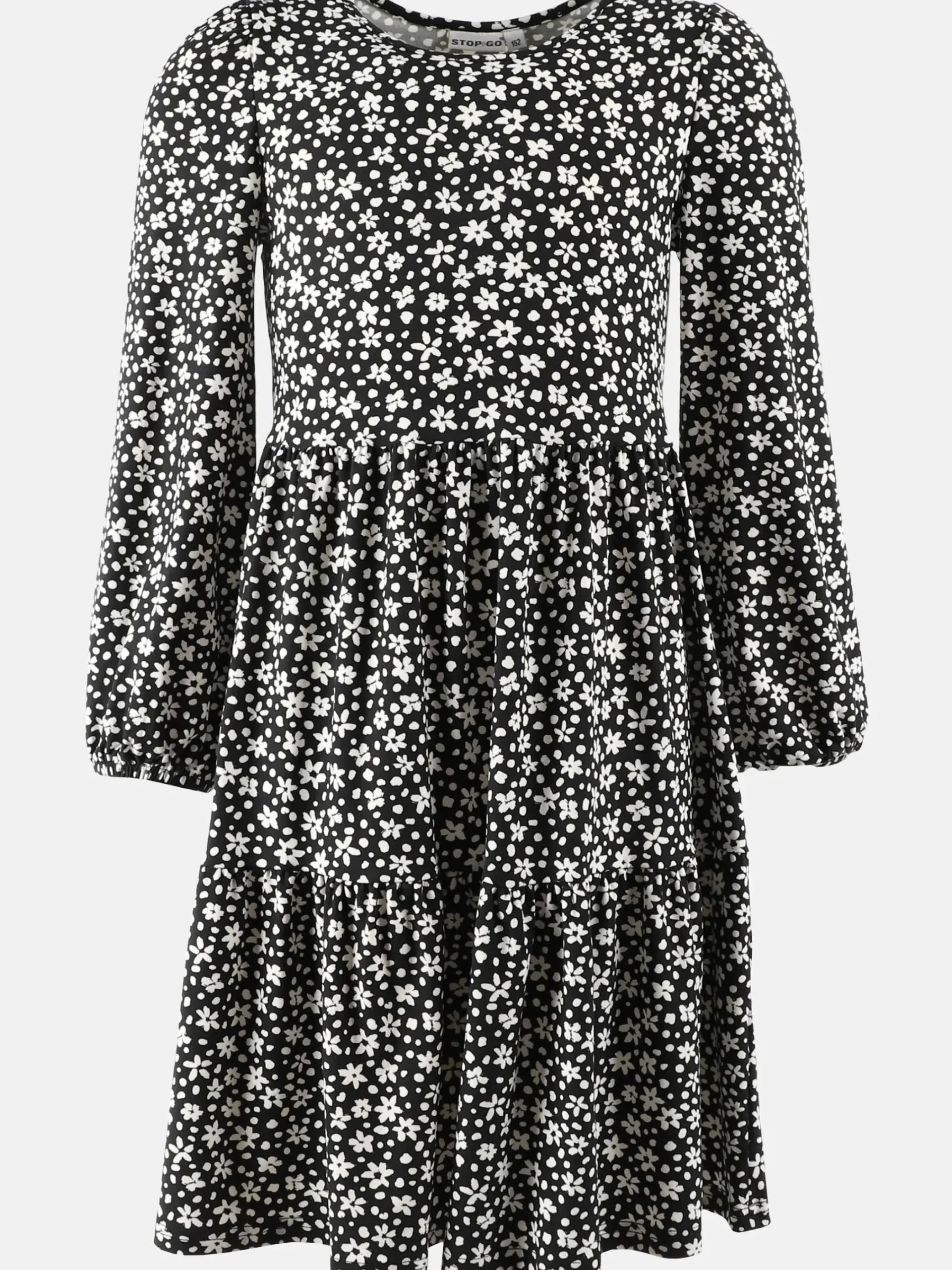 Kinder Stop + Go Mädchen Kleid mit Alloverprint