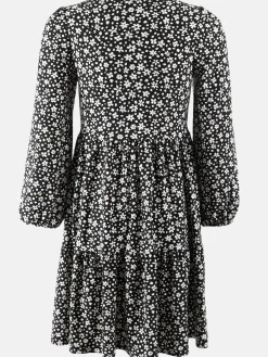 Kinder Stop + Go Mädchen Kleid mit Alloverprint