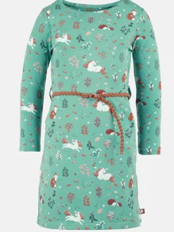 Kinder Stop + Go Mädchen Kleid mit Flechtgürtel
