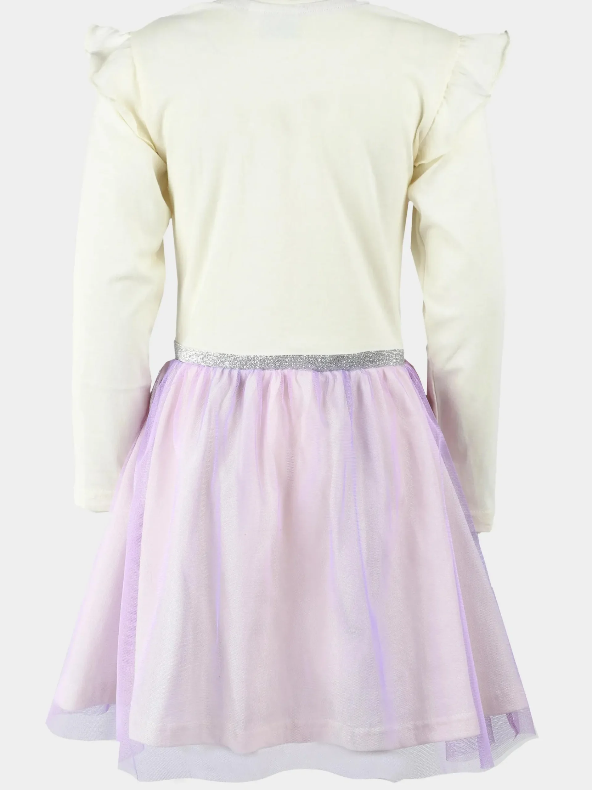 Kinder Frozen Mädchen Kleid mit Tüllüberrock