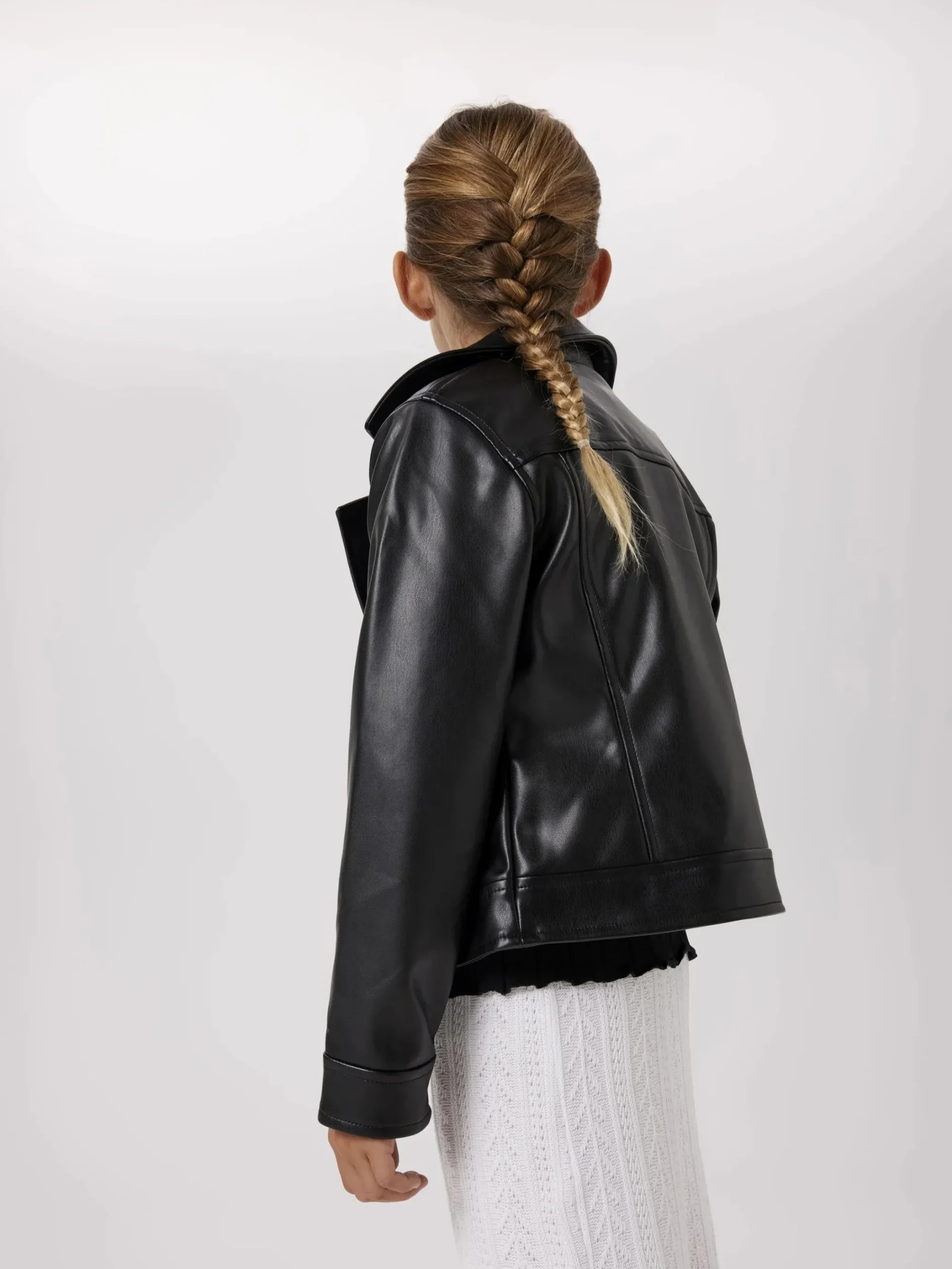 Kinder name it Mädchen Kunstlederjacke