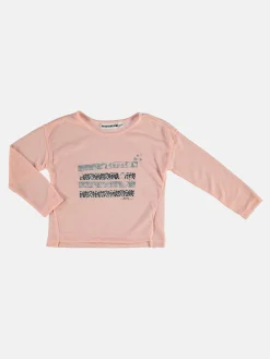 Kinder Stop + Go Mädchen Langarmshirt mit Glitzerprint