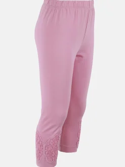 Kinder Bubble Gum Mädchen Leggings im 2er Pack mit Schmetterlingseinsatz