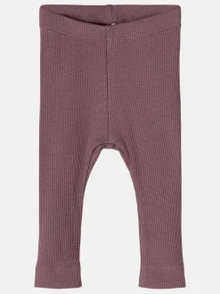 Kinder name it Mädchen Leggings in Rippoptik