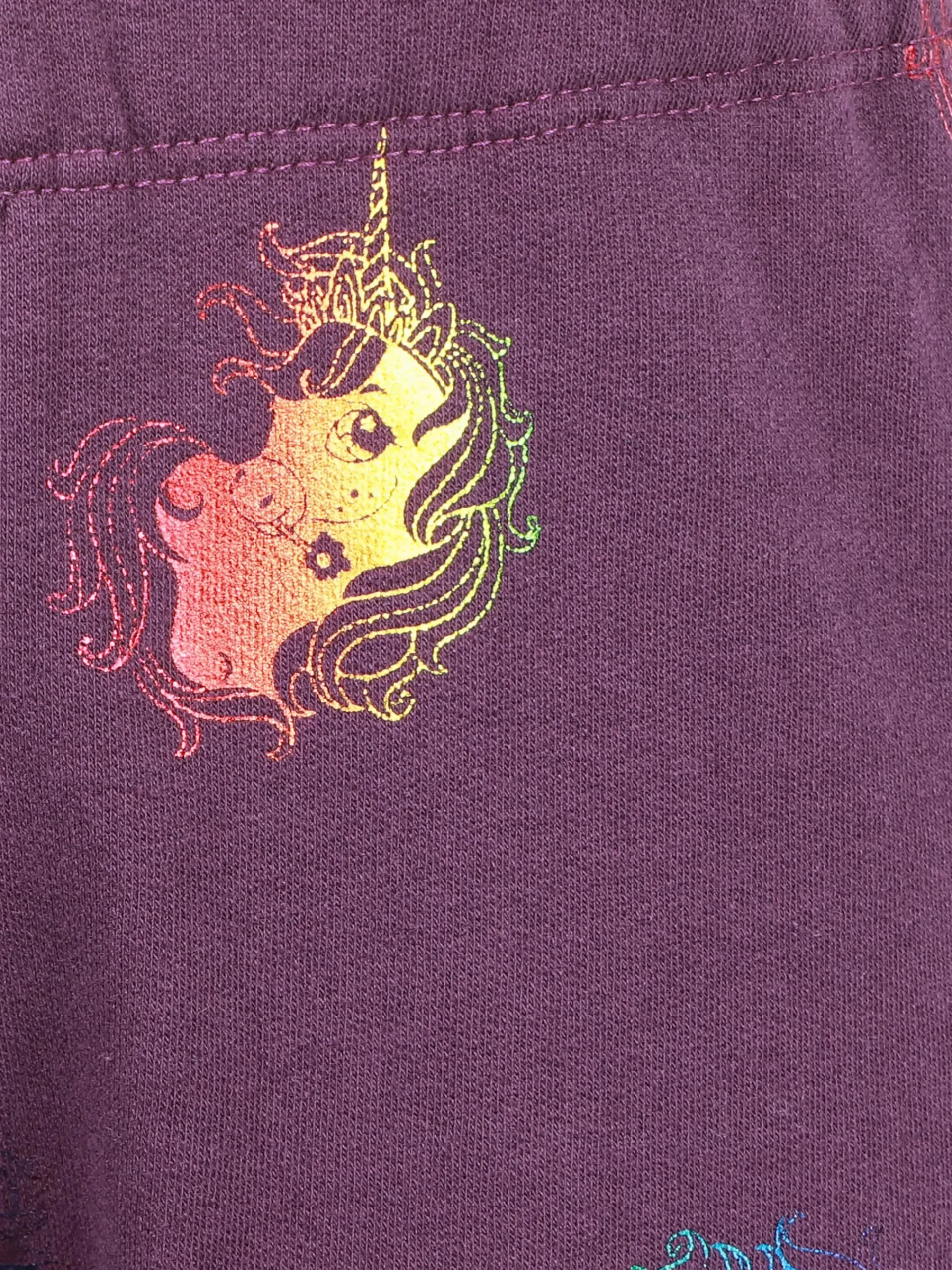 Kinder One Way Mädchen Leggings mit Einhorn-Alloverprint