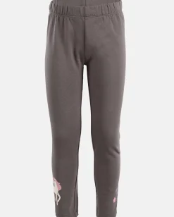 Kinder One Way Mädchen Leggings mit kleinem Motiv am Beinende