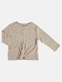 Kinder Stop + Go Mädchen Leichtstrickpullover in melierter Optik