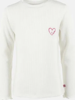 Kinder Stop + Go Mädchen Longsleeve in Ripp