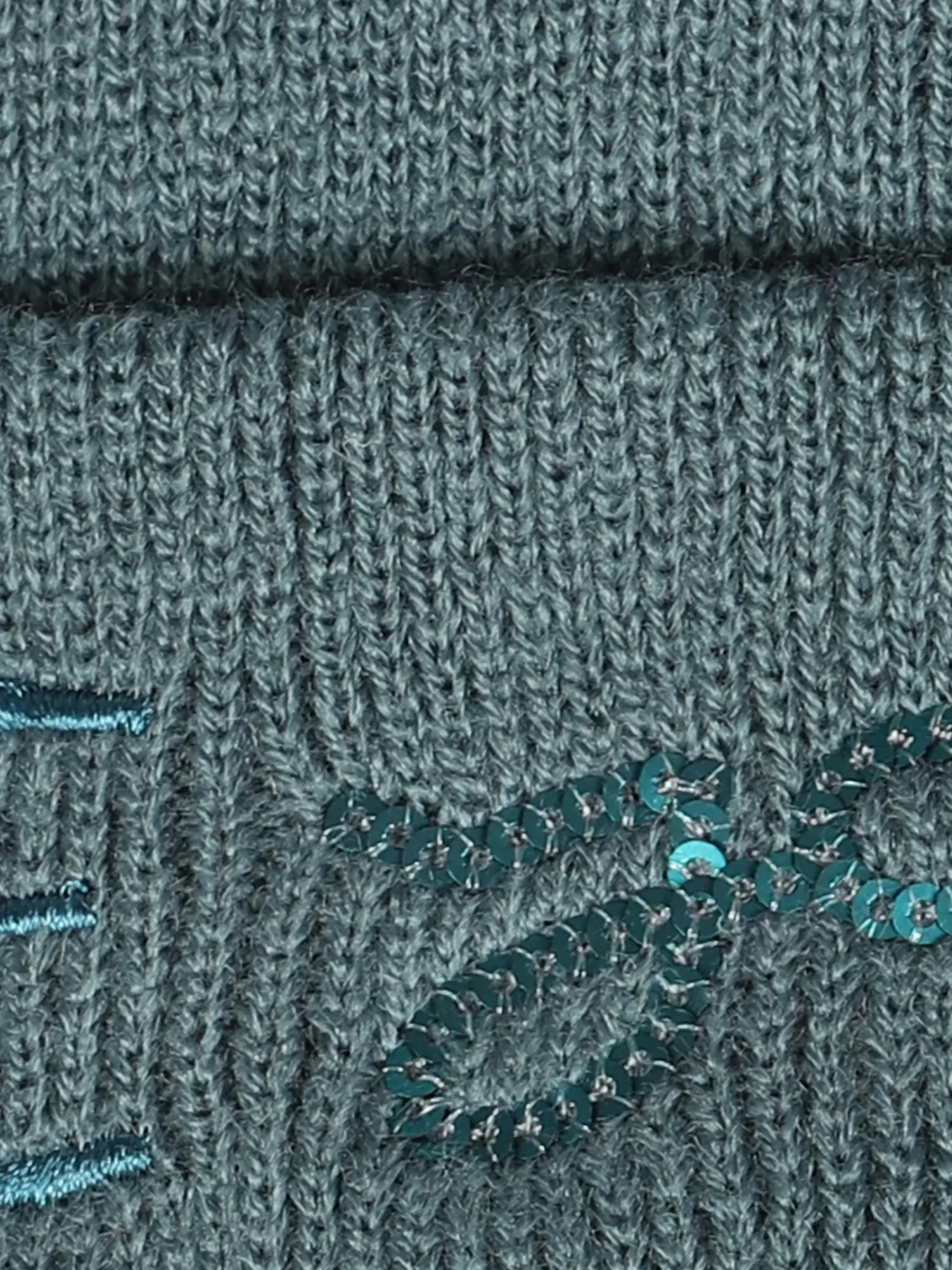 Kinder Stop + Go Mädchen Mütze mit Stickerei und Pailletten