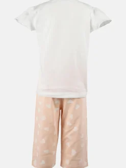 Kinder Stop + Go Mädchen Pyjama mit Herzchenmotiv