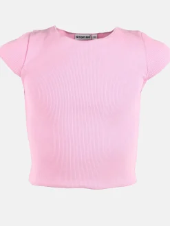 Kinder Stop + Go Mädchen Rippshirt