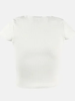 Kinder One Way Mädchen Rippshirt in kurzer Form