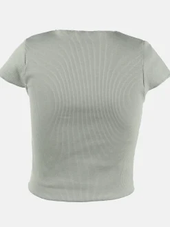 Kinder One Way Mädchen Rippshirt in kurzer Form