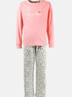 Kinder One Way Mädchen Schlafanzug mit Frontprint