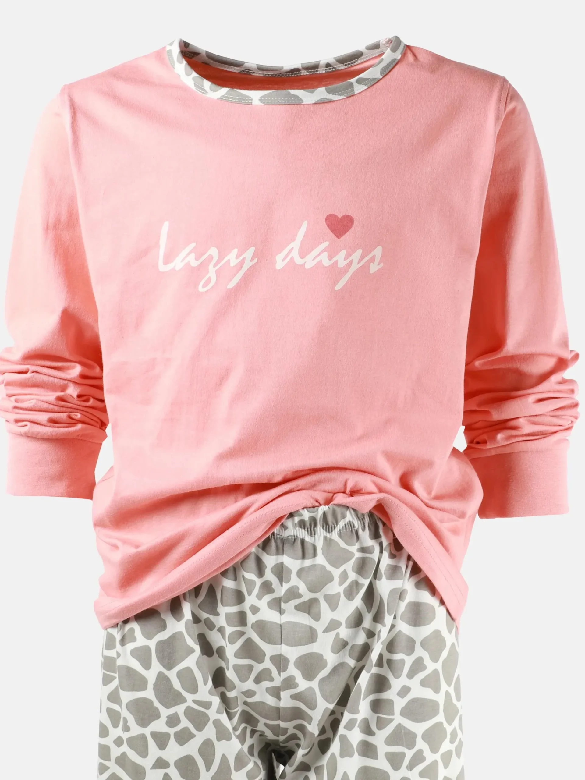 Kinder One Way Mädchen Schlafanzug mit Frontprint