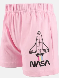 Kinder NASA Mädchen Schlafanzug mit leuchtendem motiv