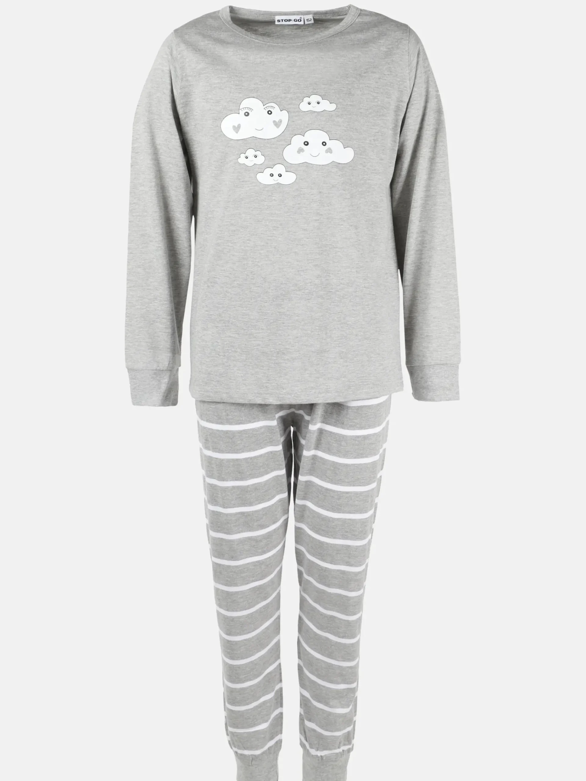 Kinder Sure Mädchen Schlafanzug mit Wolkenprint