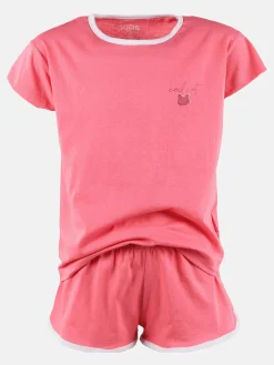 Kinder Stop + Go Mädchen Schlafshorty mit Print