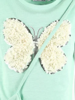 Kinder Stop + Go Mädchen Set 2tlg, best. aus Shirt und Tasche