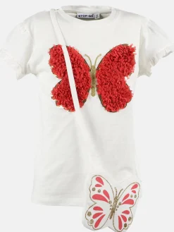 Kinder Stop + Go Mädchen Set 2tlg, best. aus Shirt und Tasche