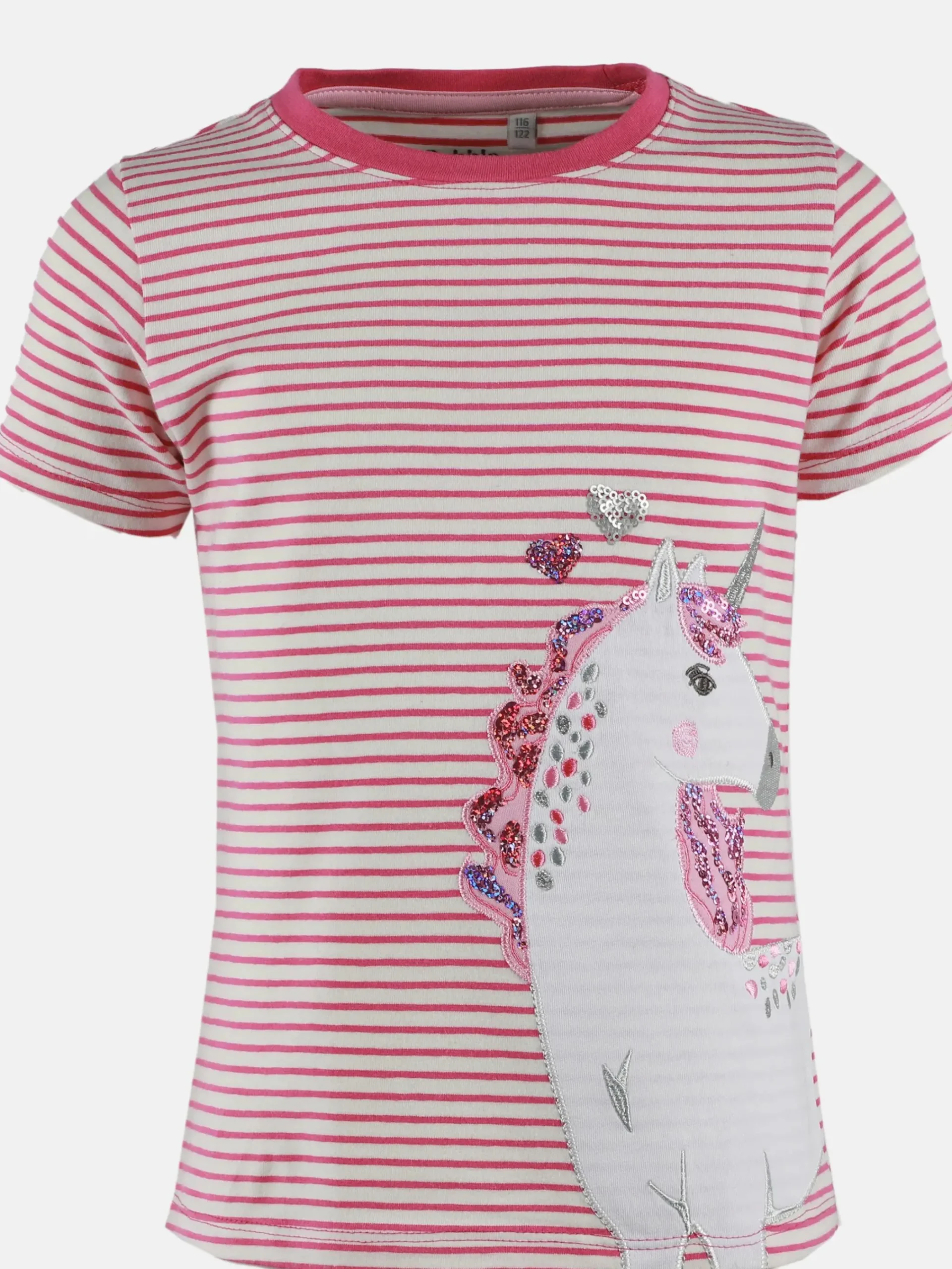 Kinder Bubble Gum Mädchen Shirt mit Pailletten und Stickerei-Applikation
