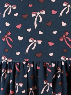 Kinder One Way Mädchen Shirtkleid mit Alloverprint