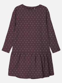 Kinder name it Mädchen Shirtkleid mit Alloverprint