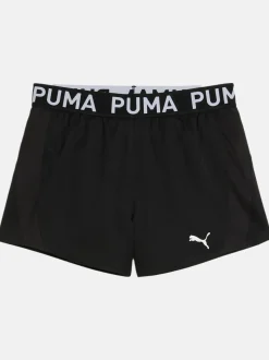 Kinder Puma Mädchen Shorts mit Logogummibund