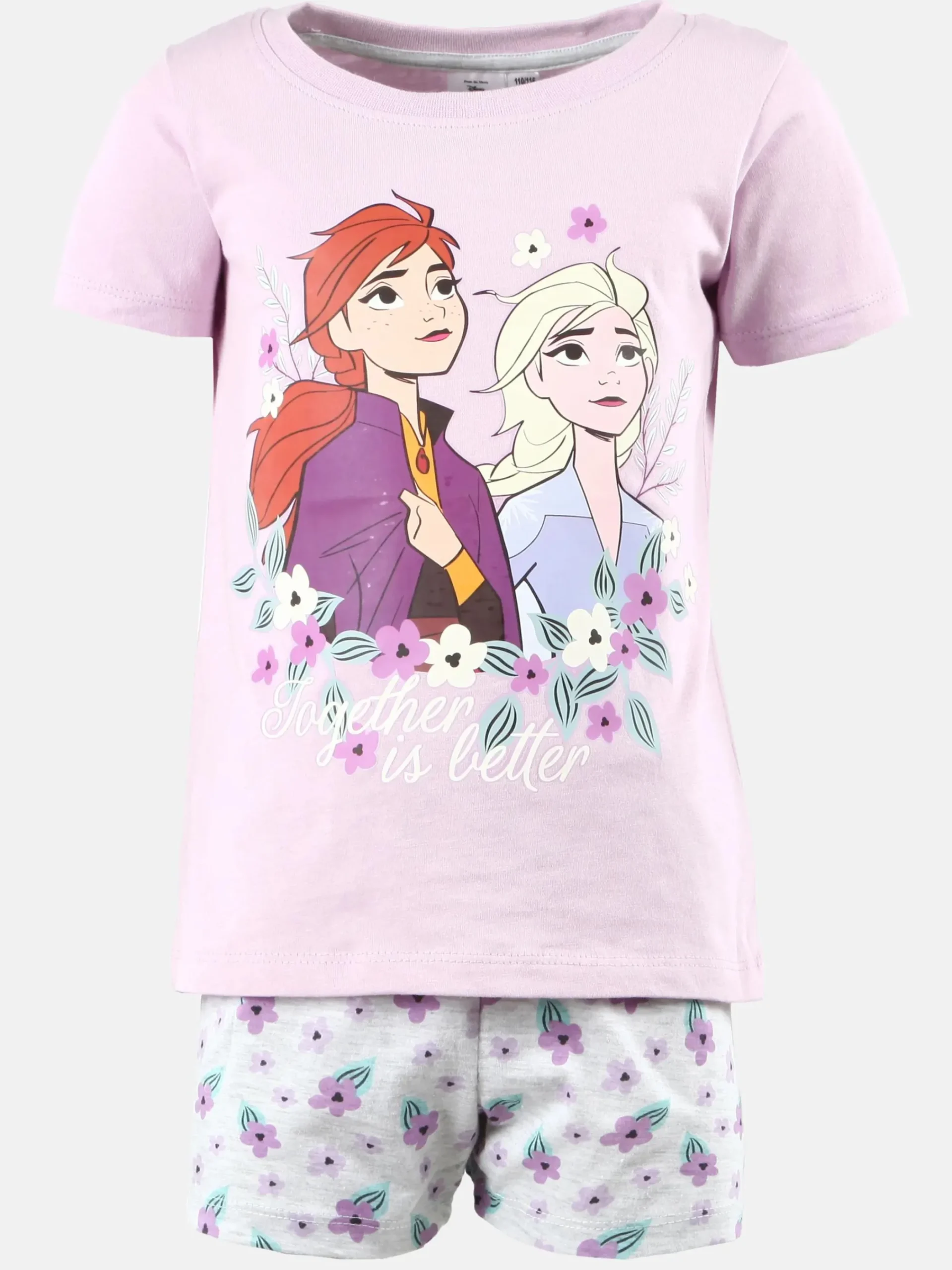 Kinder Frozen Mädchen Shorty mit Frontprint
