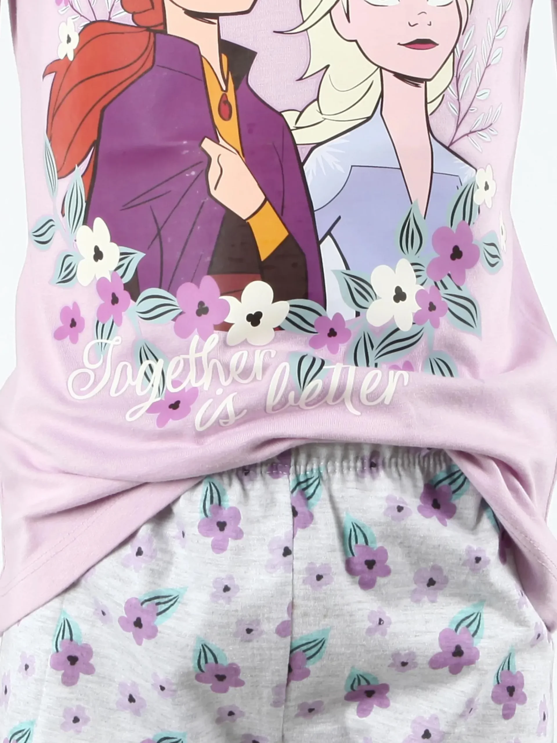 Kinder Frozen Mädchen Shorty mit Frontprint