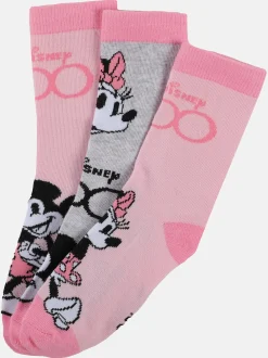 Kinder Minnie Mouse Mädchen Socken im 3er Pack