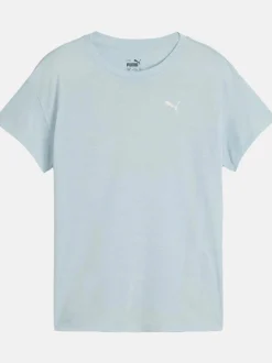 Kinder Puma Mädchen Sport Shirt mit Rückenprint