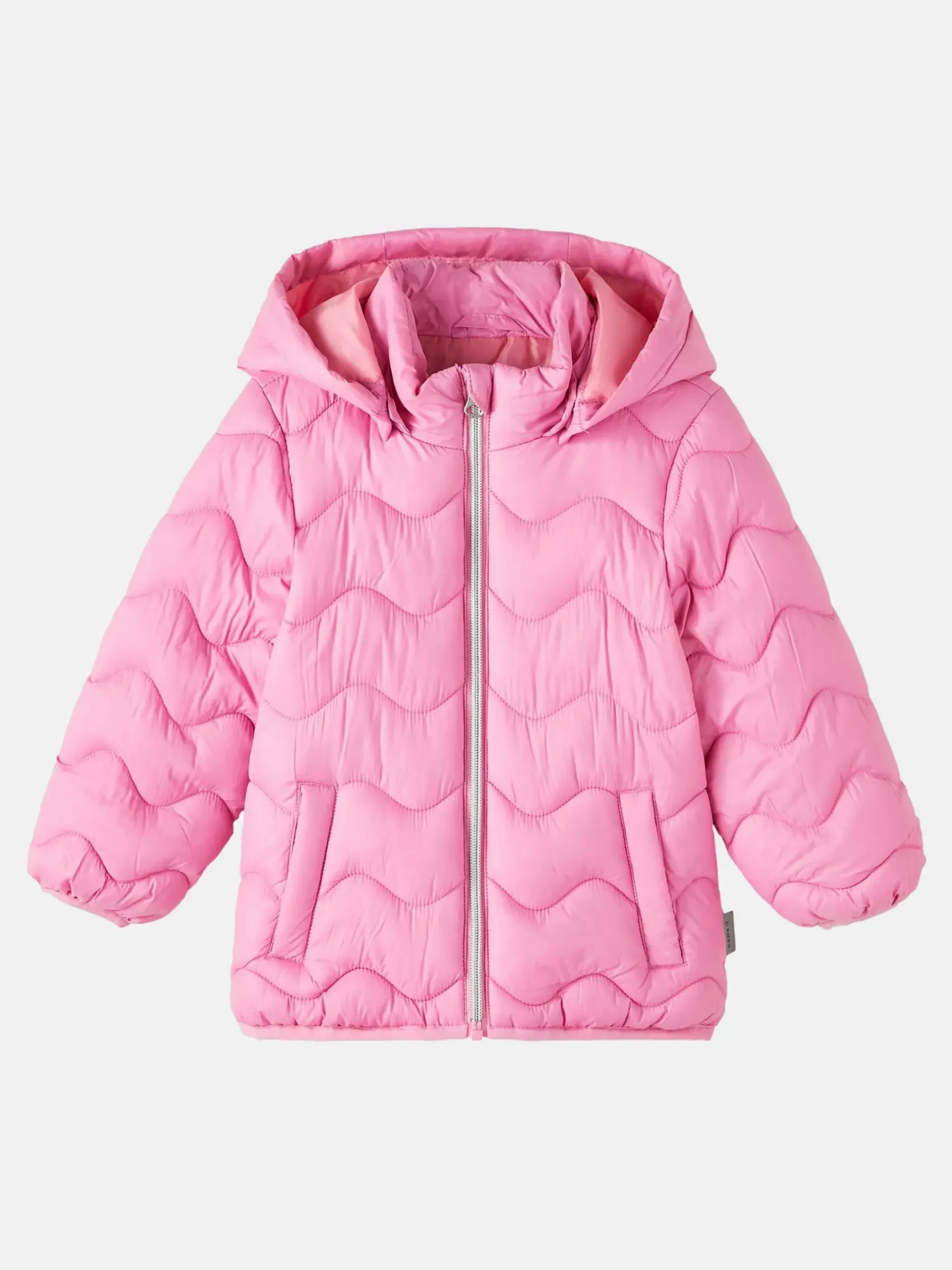 Kinder name it Mädchen Steppjacke mit abnehmbarer Kapuze