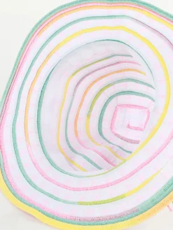 Kinder Bubble Gum Mädchen Stoffhut mit Kontraststreifen