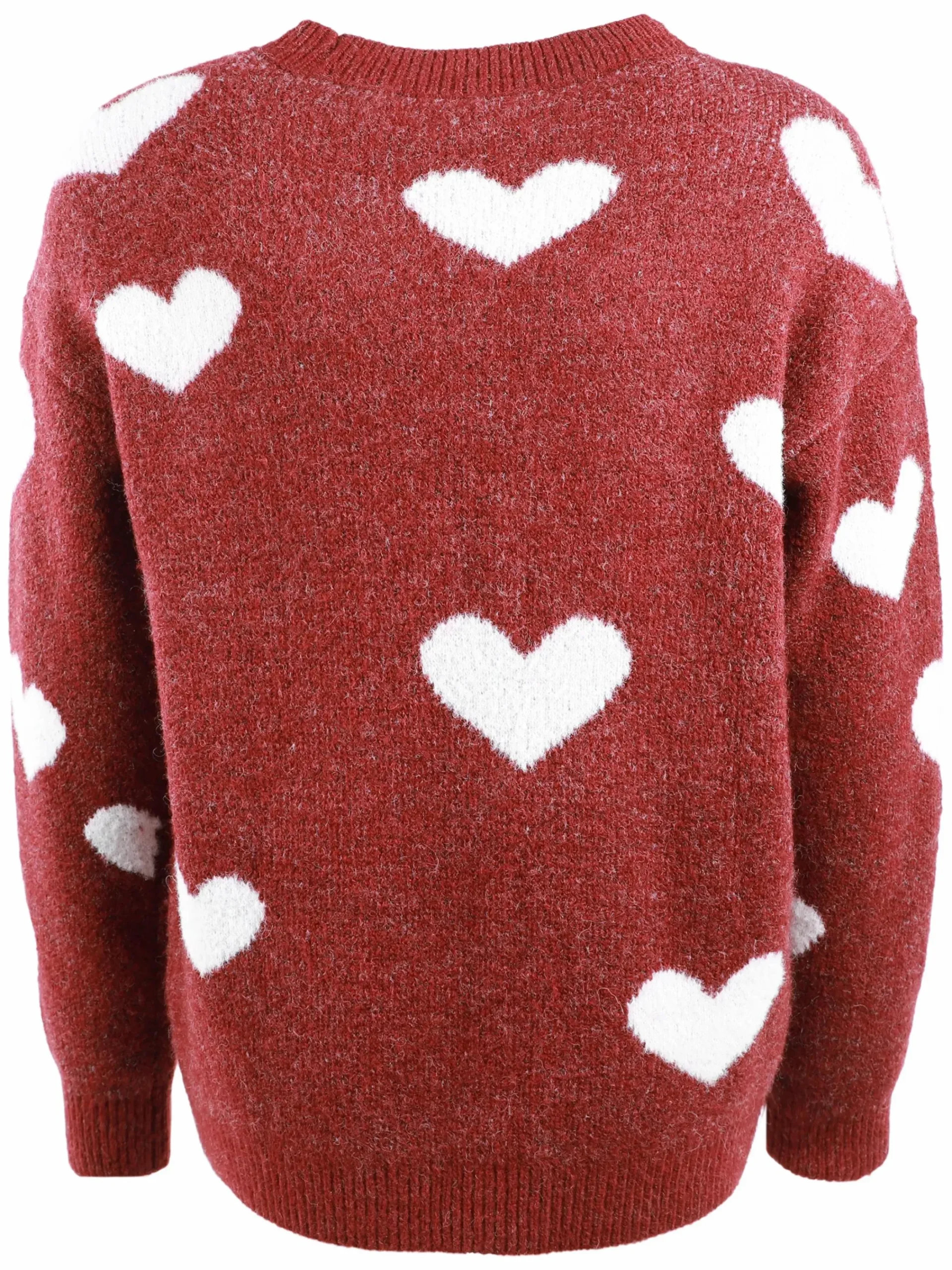 Kinder One Way Mädchen Strickpullover mit Herzen