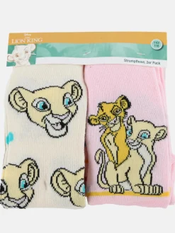 Kinder König der Löwen Mädchen Strumpfhosen im 2er Pack mit Motiv