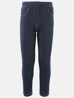 Kinder Stop + Go Mädchen Thermoleggings in Jeansformat