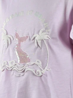 Kinder Bubble Gum Mädchen T-Shirt mit Print und Pailletten