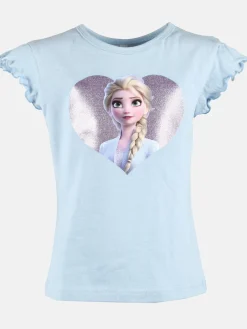 Kinder Frozen Mädchen T-Shirt mit hübschem Frontprint