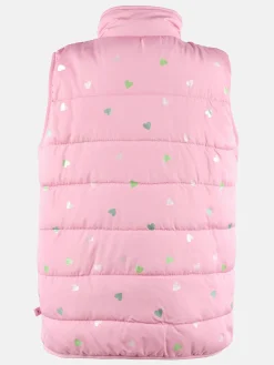 Kinder Stop + Go Mädchen Weste mit Alloverprint