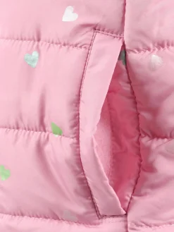 Kinder Stop + Go Mädchen Weste mit Alloverprint